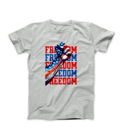 Freedom Forever Illustration T-shirt - Americana & Patriotic - Harvey Ltd