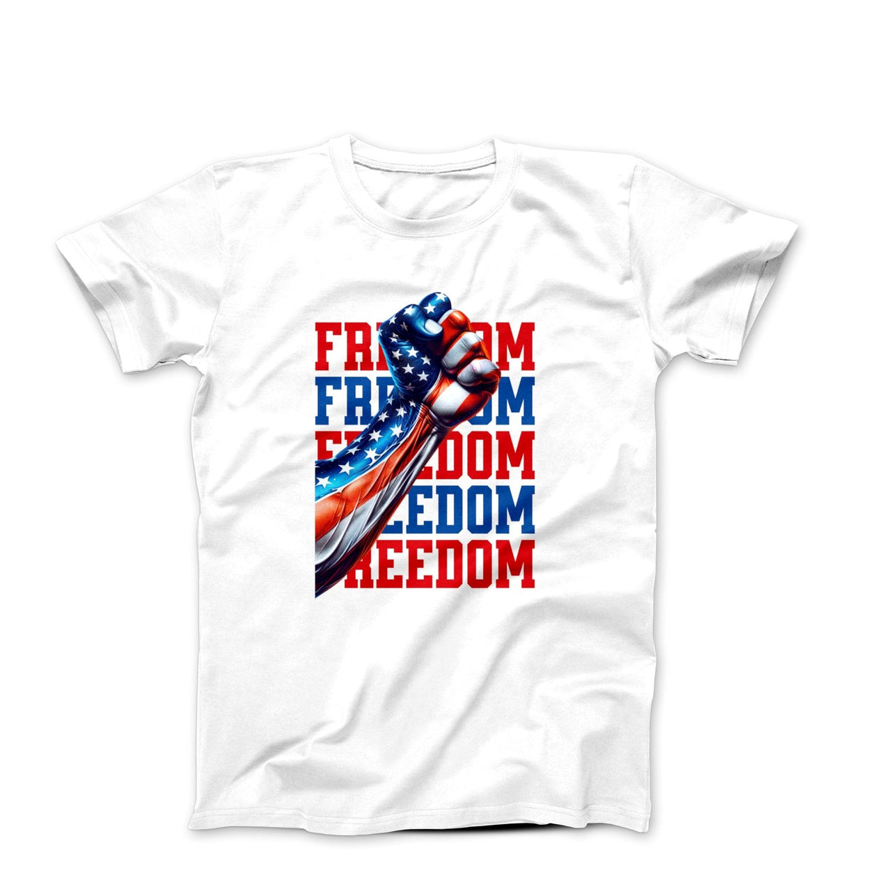 Freedom Forever Illustration T-shirt - Americana & Patriotic - Harvey Ltd