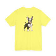French Bulldog Front & Back Printed T-shirt - Pets & Animals - Harvey Ltd