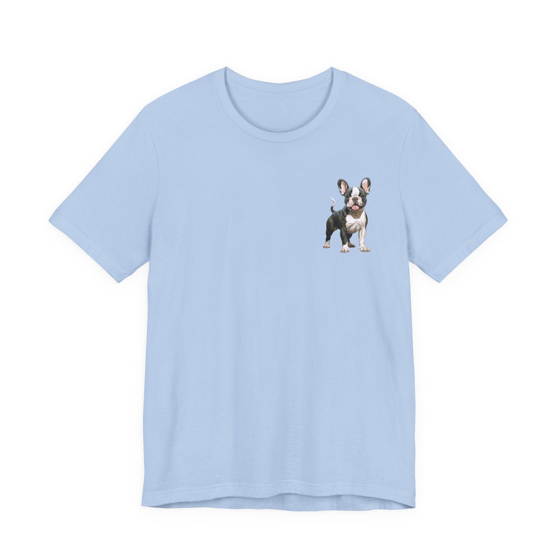 French Bulldog Front & Back Printed T-shirt - Pets & Animals - Harvey Ltd