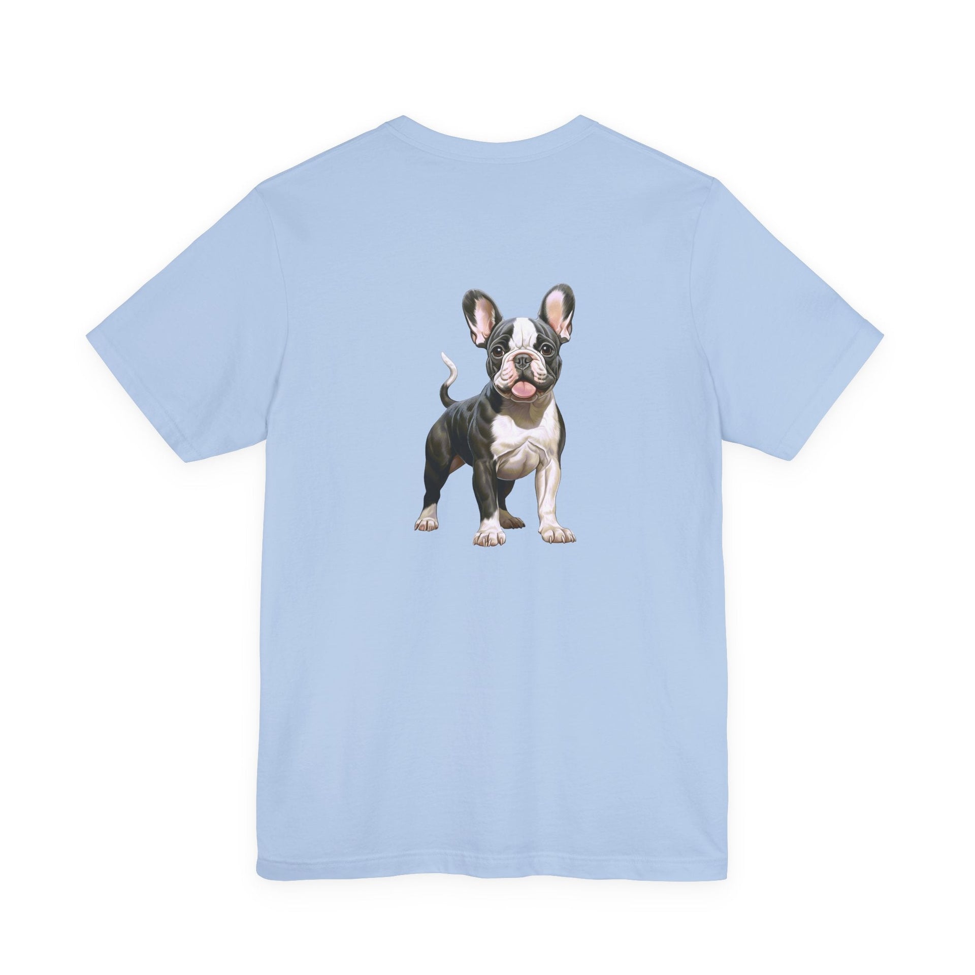 French Bulldog Front & Back Printed T-shirt - Pets & Animals - Harvey Ltd