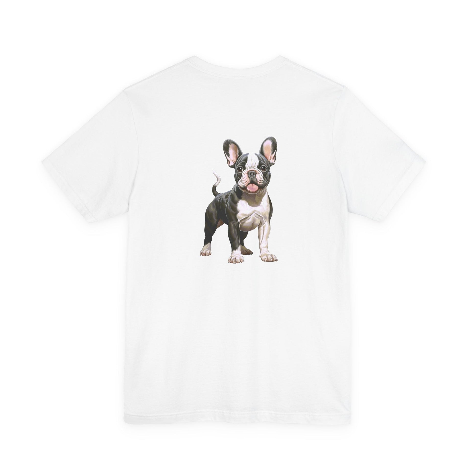 French Bulldog Front & Back Printed T-shirt - Pets & Animals - Harvey Ltd