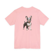 French Bulldog Front & Back Printed T-shirt - Pets & Animals - Harvey Ltd