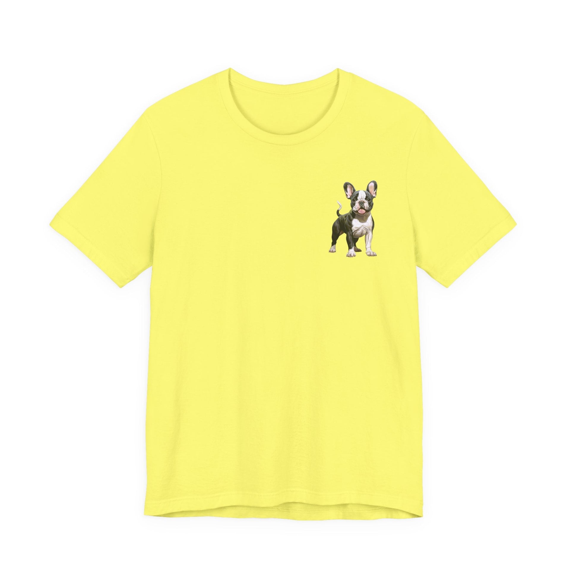French Bulldog Front & Back Printed T-shirt - Pets & Animals - Harvey Ltd
