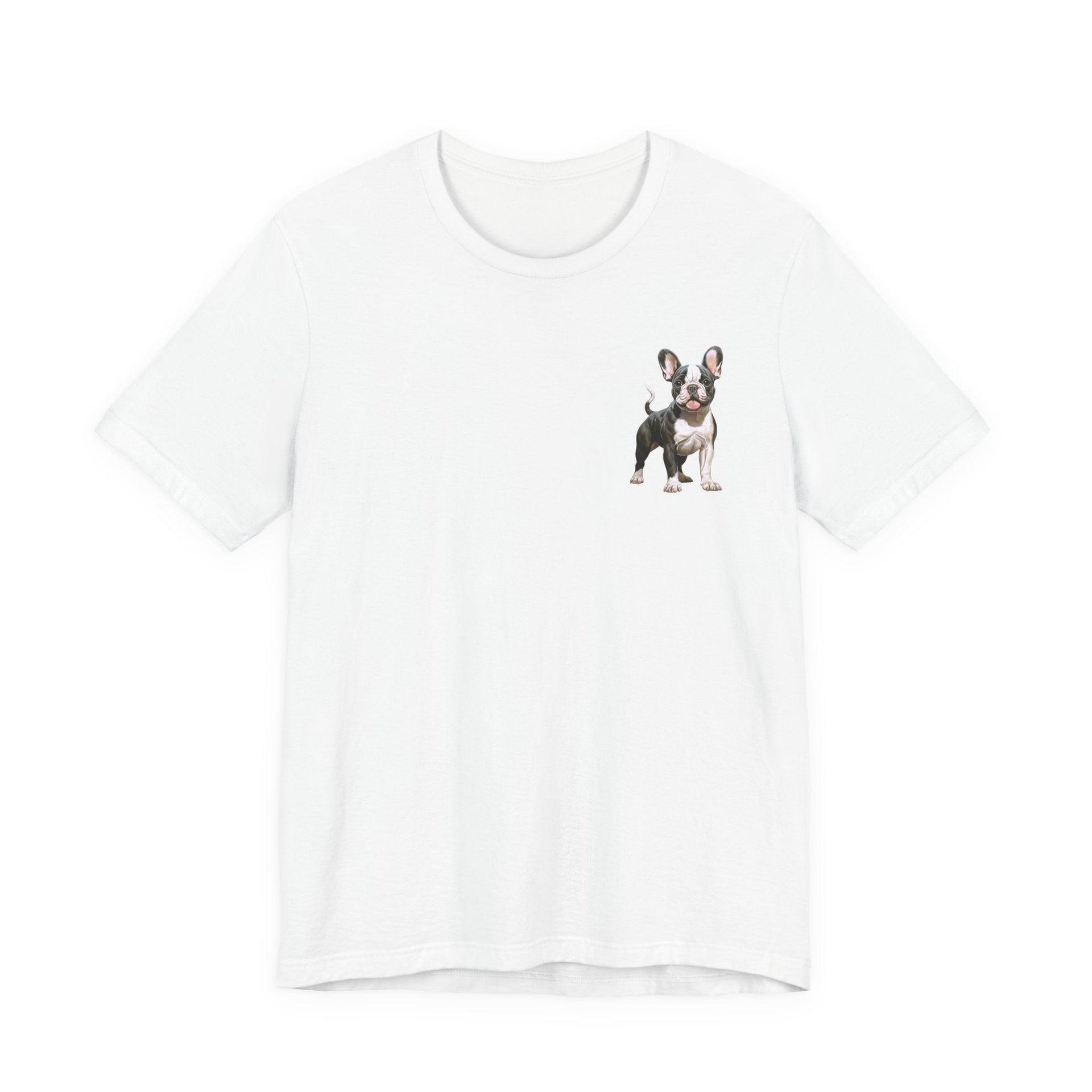 French Bulldog Front & Back Printed T-shirt - Pets & Animals - Harvey Ltd