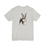 French Bulldog Front & Back Printed T-shirt - Pets & Animals - Harvey Ltd