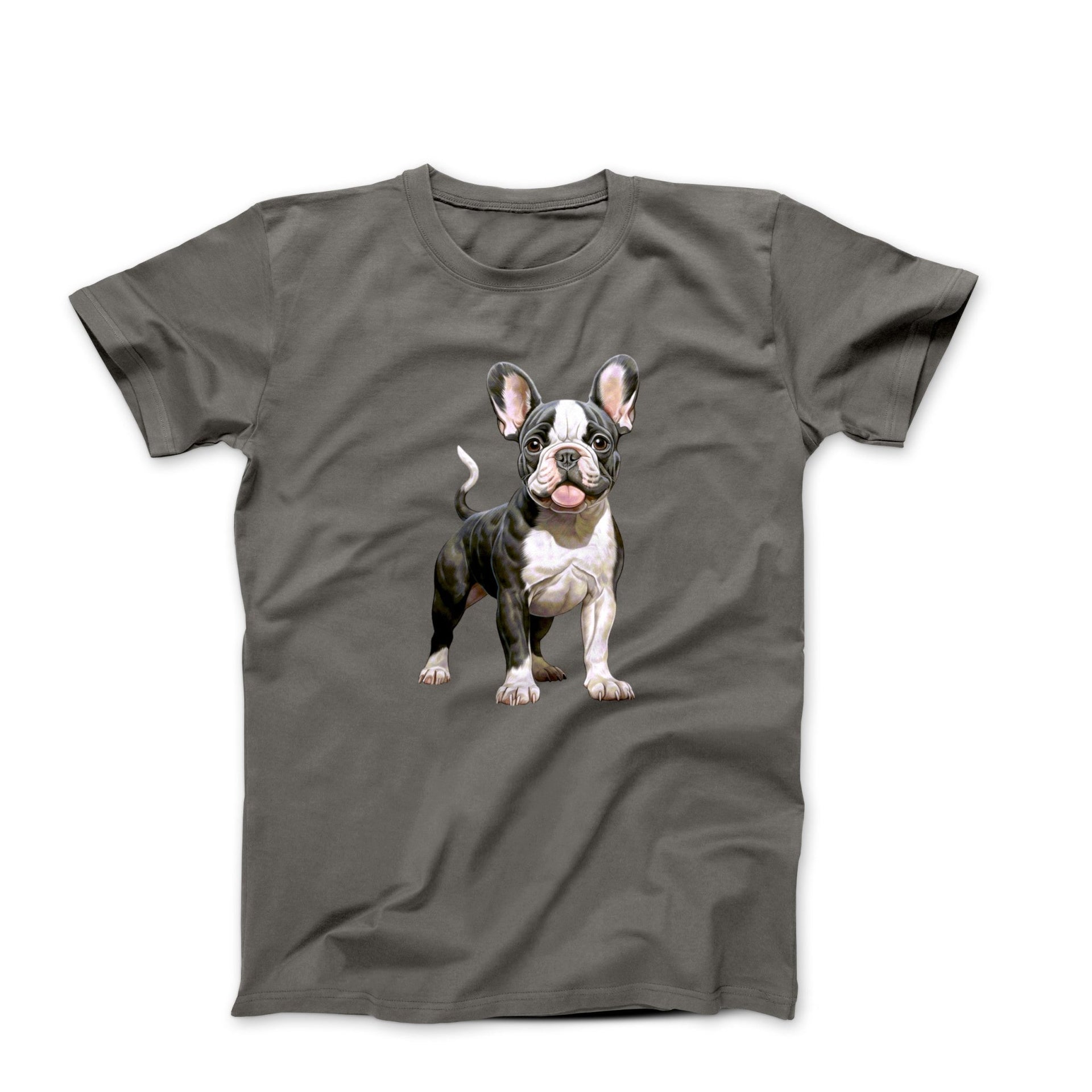 French Bulldog Illustration T-shirt - Pets & Animals - Harvey Ltd