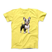 French Bulldog Illustration T-shirt - Pets & Animals - Harvey Ltd