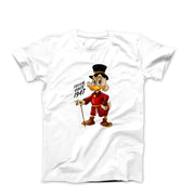 Frugal Scrooge McDuck Illustration T-shirt - Comics, Movies & Music - Harvey Ltd