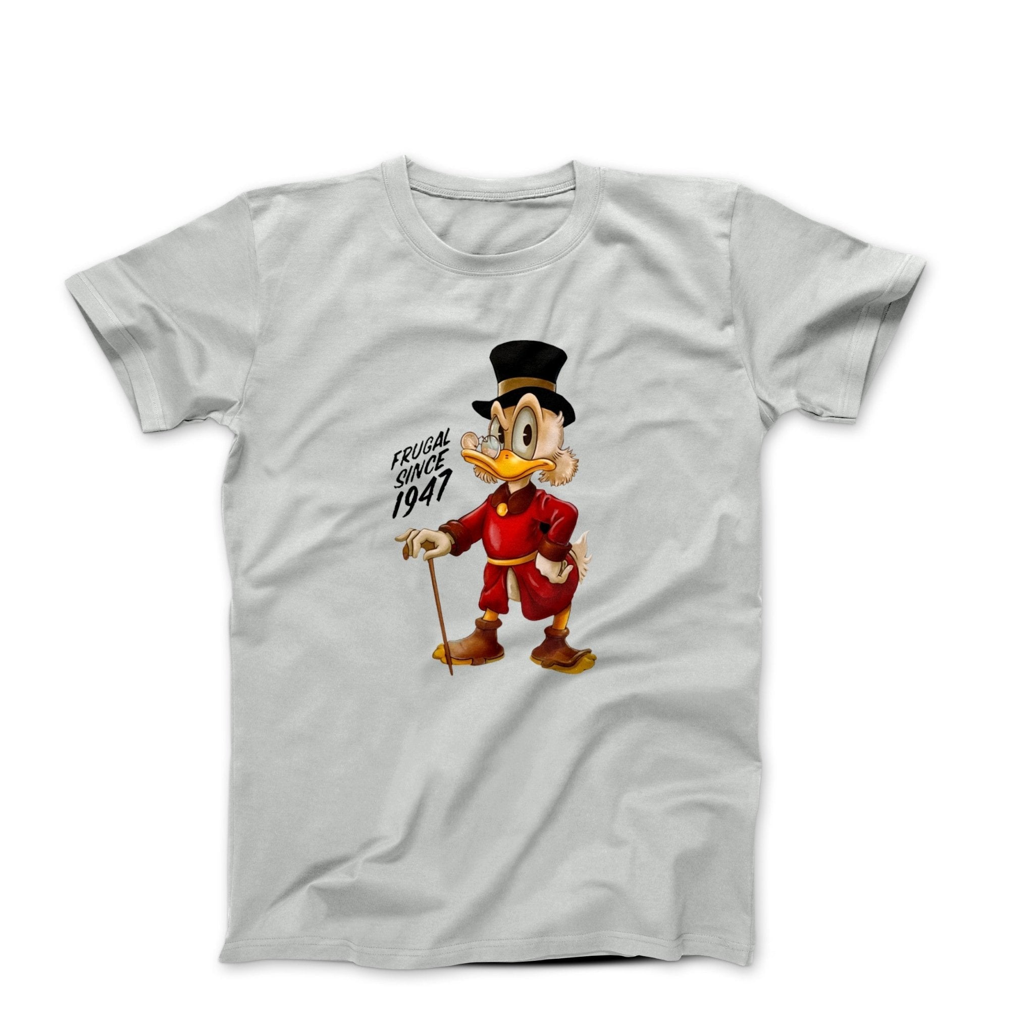 Frugal Scrooge McDuck Illustration T-shirt - Harvey Ltd