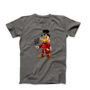 Frugal Scrooge McDuck Illustration T-shirt - Comics, Movies & Music - Harvey Ltd