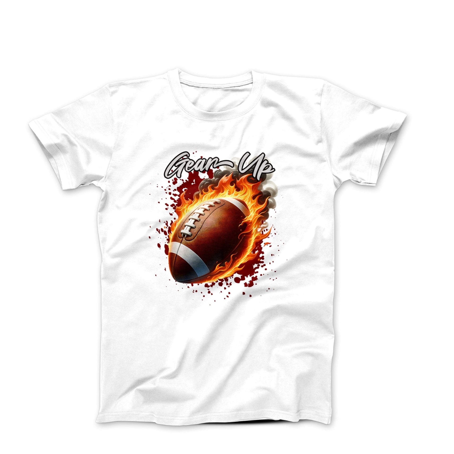 Gear Up Football Illustration T-shirt - Movies, TV & Others - Harvey Ltd