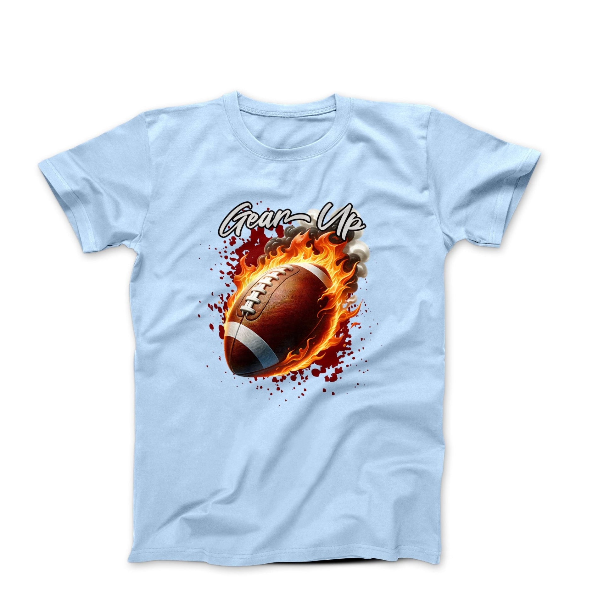 Gear Up Football Illustration T-shirt - Movies, TV & Others - Harvey Ltd