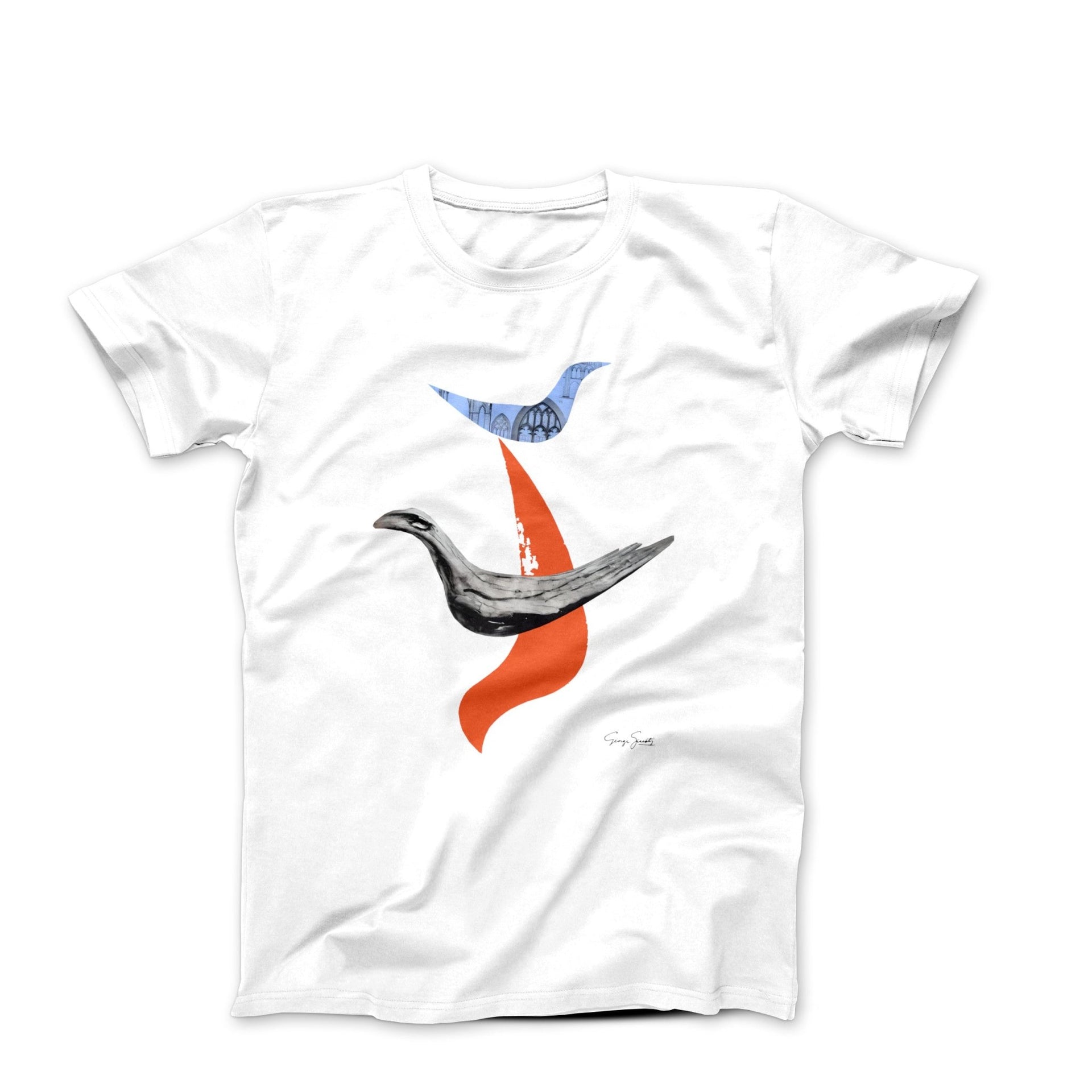 George Giusti Blue Bird (1952) Magazine Art T-shirt - Clothing - Harvey Ltd