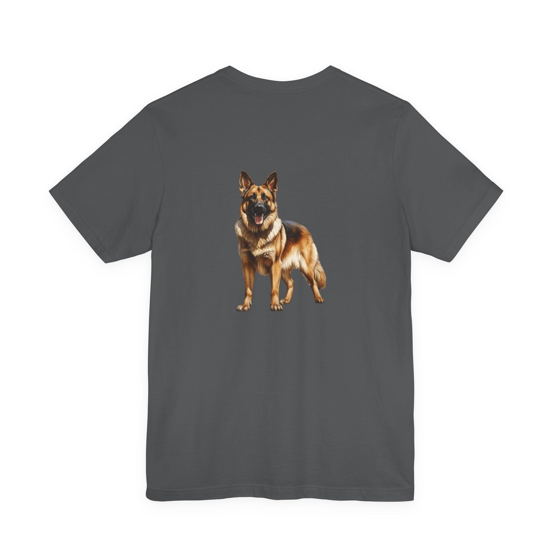 German Shepherd Front & Back Printed T-shirt - Pets & Animals - Harvey Ltd