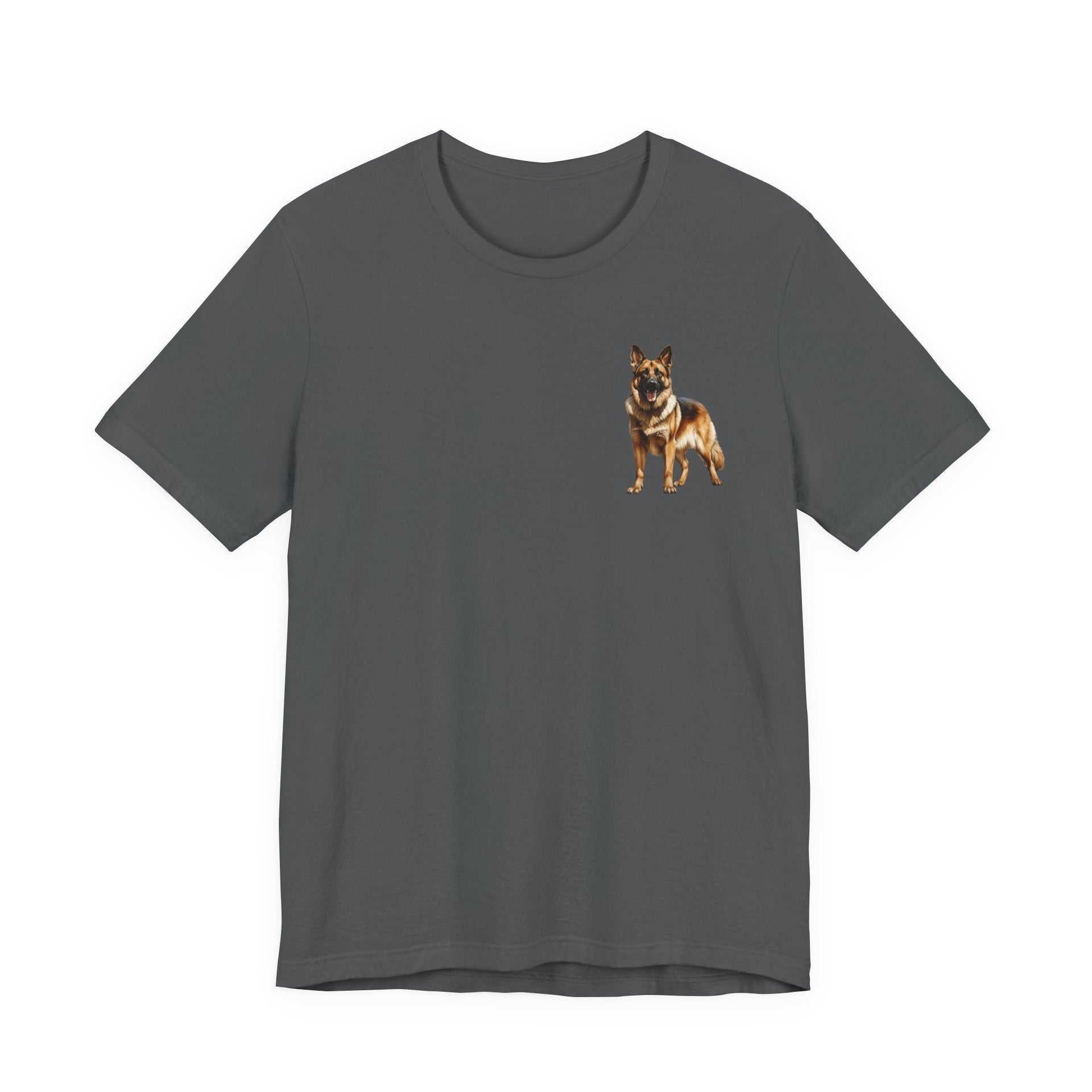 German Shepherd Front & Back Printed T-shirt - Pets & Animals - Harvey Ltd