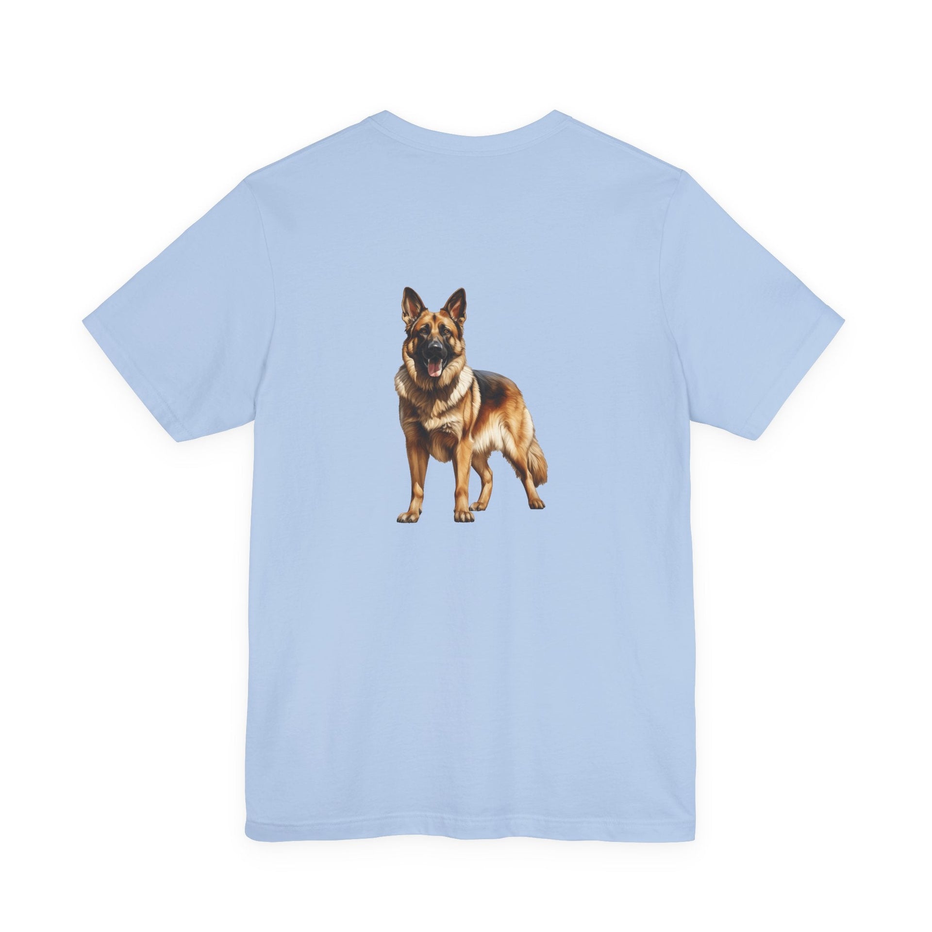 German Shepherd Front & Back Printed T-shirt - Pets & Animals - Harvey Ltd