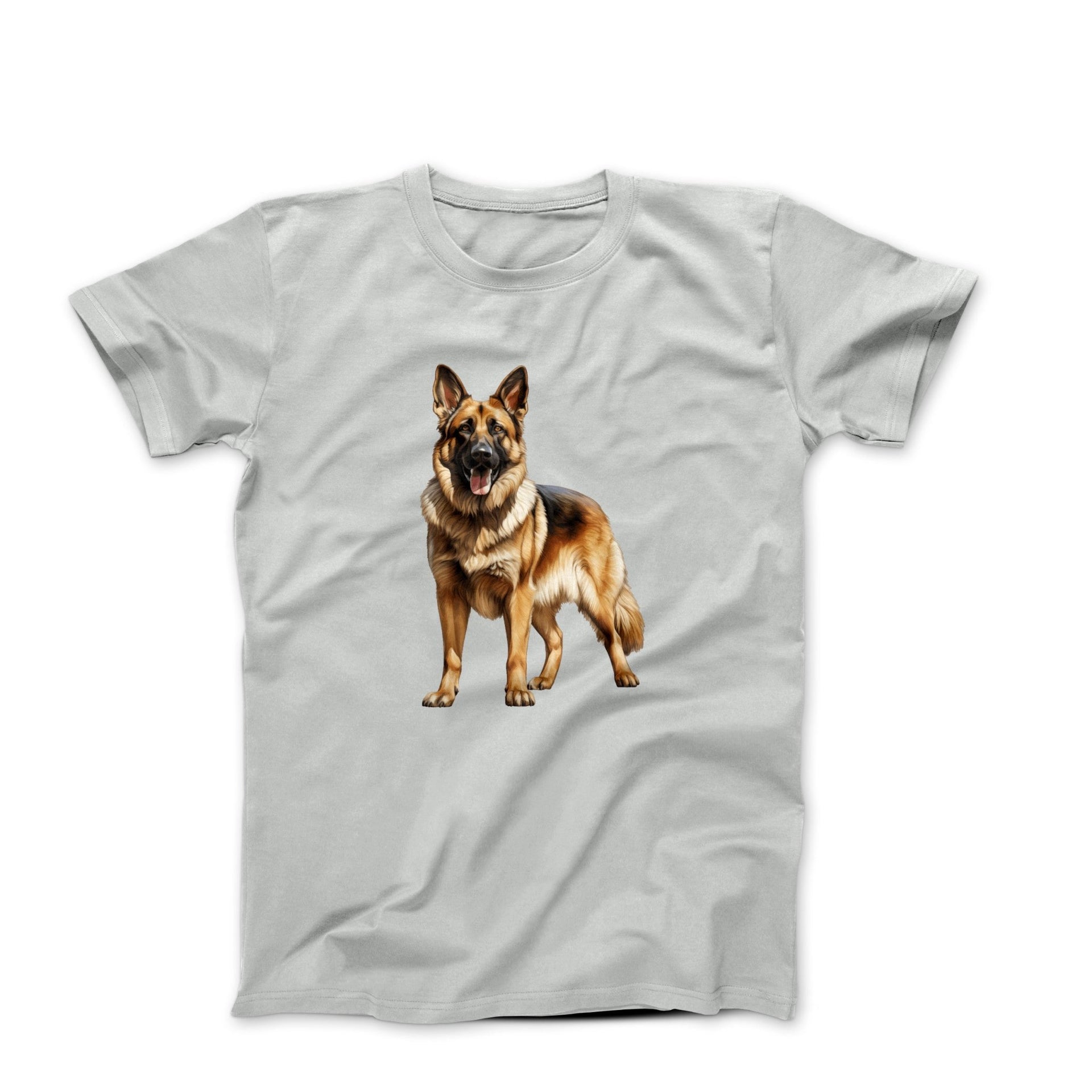 German Shepherd Illustration T-shirt - Pets & Animals - Harvey Ltd