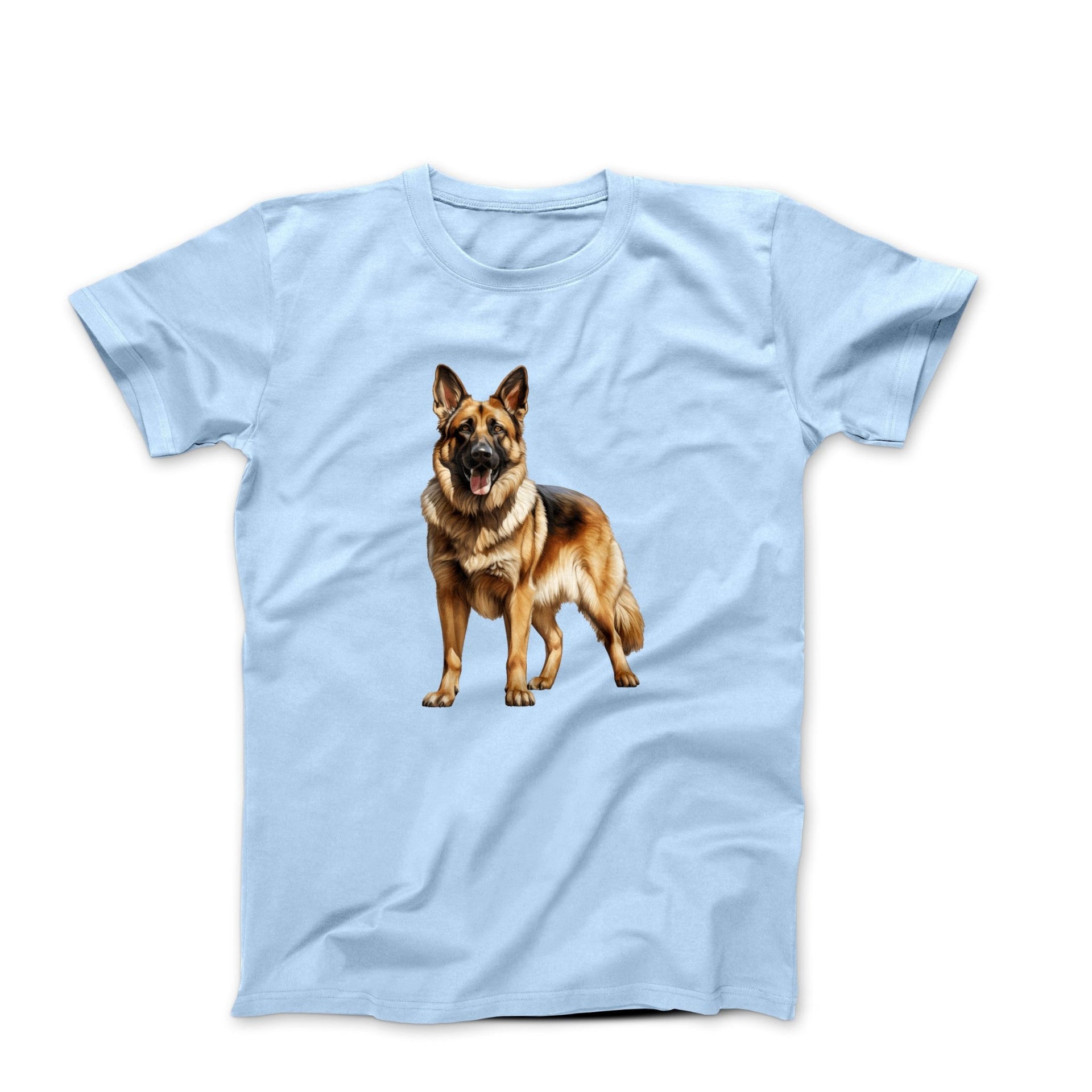 German Shepherd Illustration T-shirt - Pets & Animals - Harvey Ltd