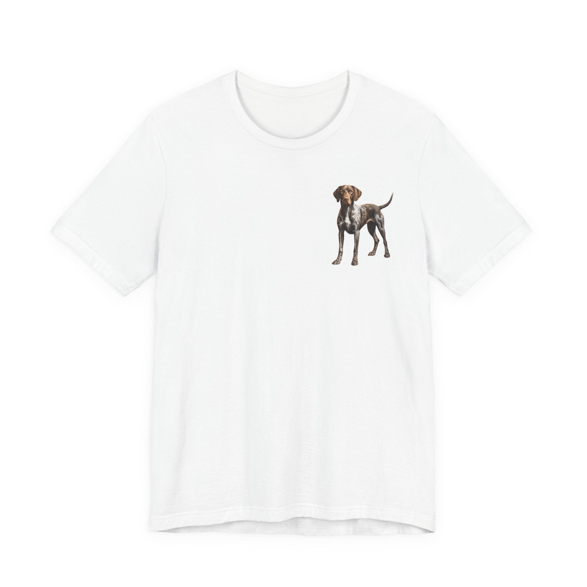 German Shorthaired Pointer Front & Back Printed T-shirt - Pets & Animals - Harvey Ltd