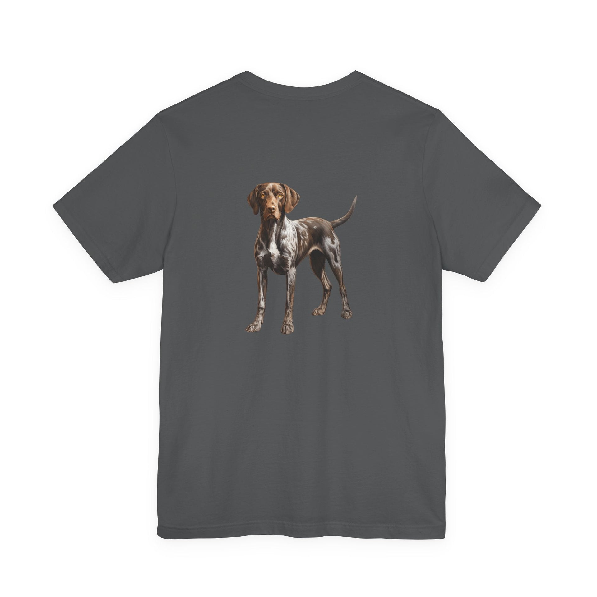 German Shorthaired Pointer Front & Back Printed T-shirt - Pets & Animals - Harvey Ltd