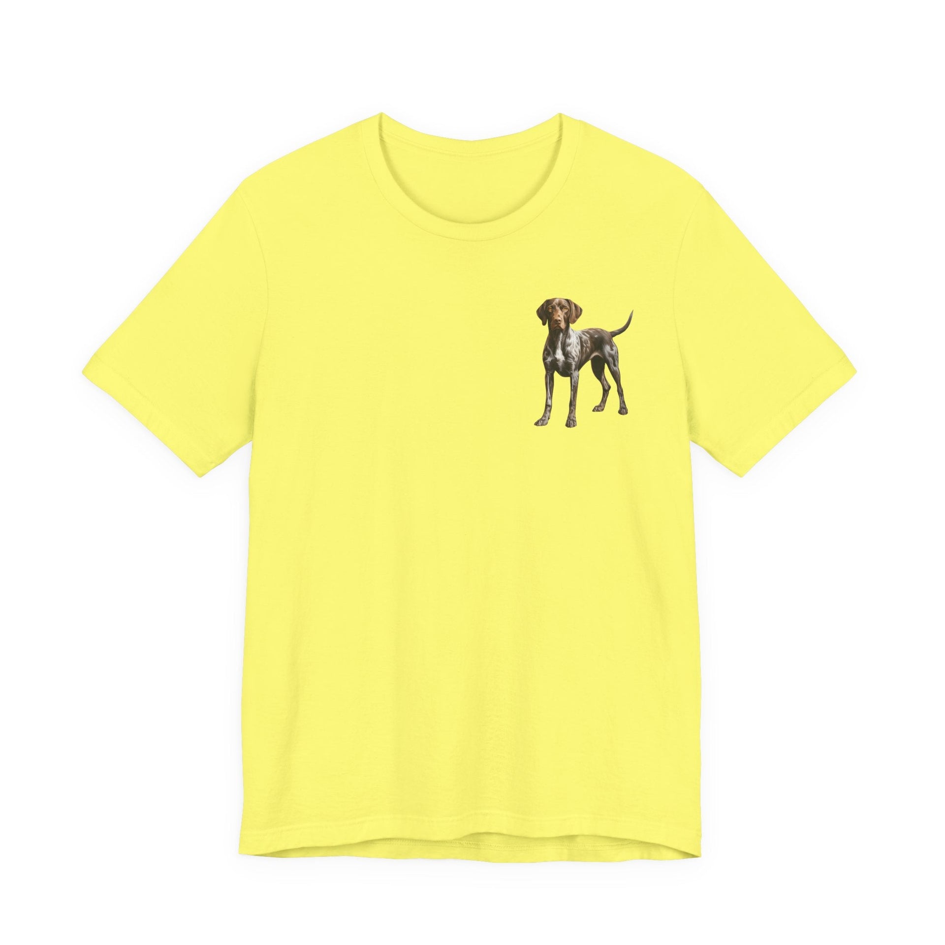 German Shorthaired Pointer Front & Back Printed T-shirt - Pets & Animals - Harvey Ltd