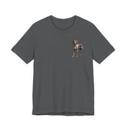 German Shorthaired Pointer Front & Back Printed T-shirt - Pets & Animals - Harvey Ltd