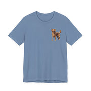 Golden Retriever Front & Back Printed T-shirt - Pets & Animals - Harvey Ltd