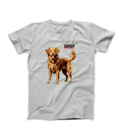 Golden Retriever Illustration T-shirt - Pets - Harvey Ltd