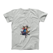 Graciela Rodo Boulanger Jumping Rope (1979) Art T-shirt - Greatest Artists - Harvey Ltd