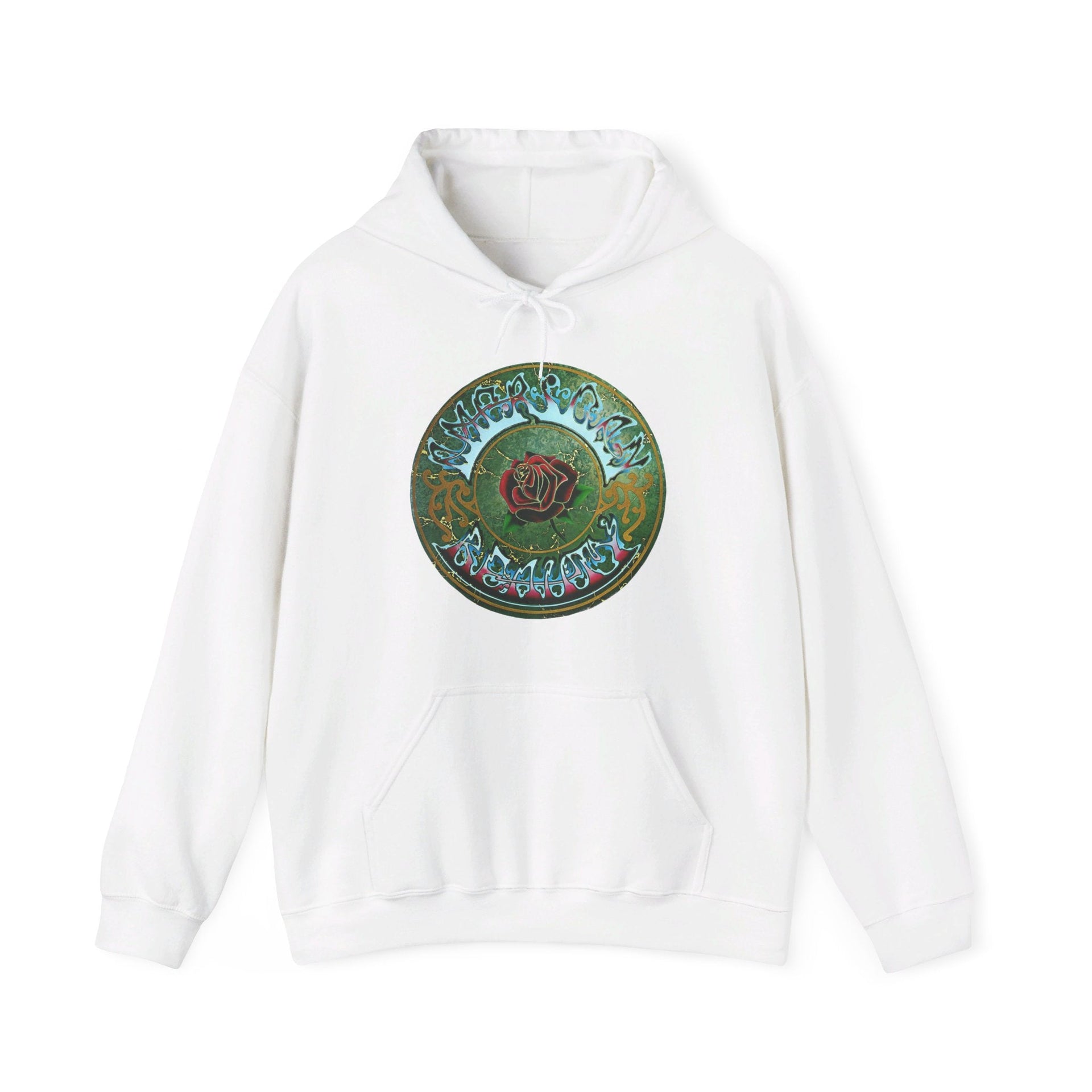 Grateful Dead American Beauty (1970) Album Cover Hoodie - Clothing - Harvey Ltd