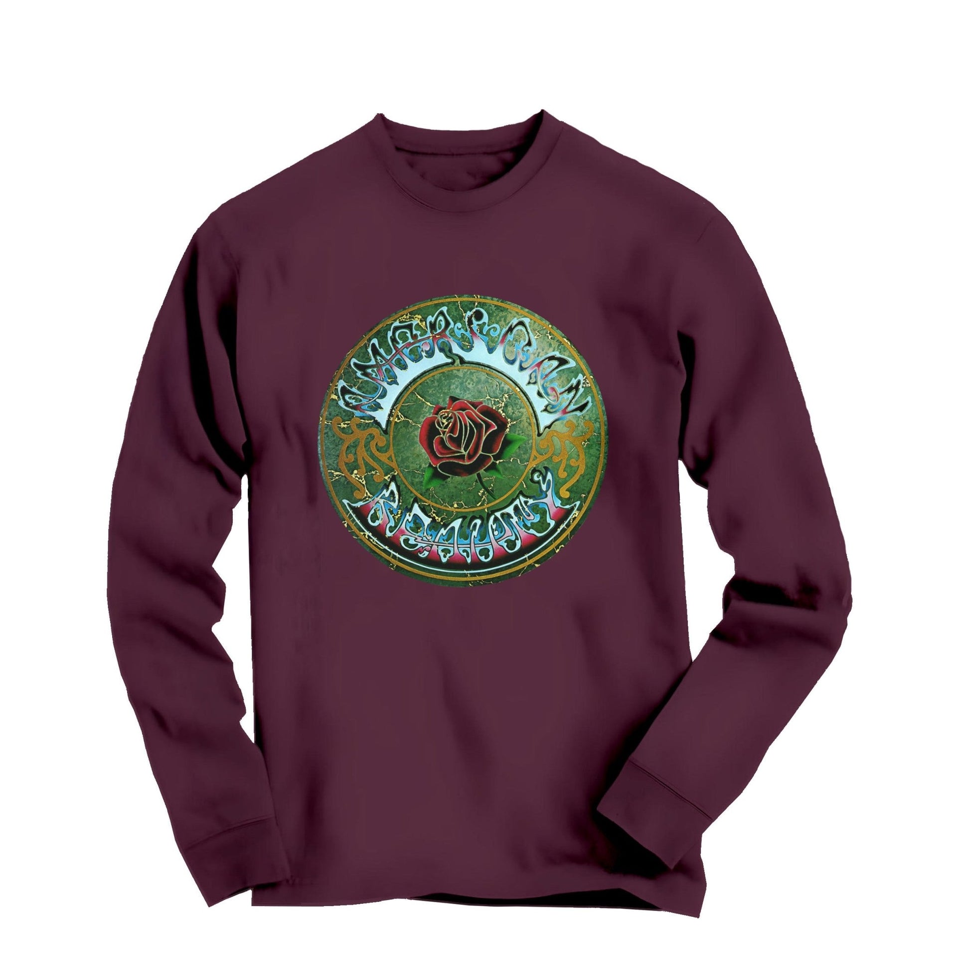 Grateful Dead American Beauty (1970) Album Cover Long Sleeve Tee - Long - sleeve - Harvey Ltd