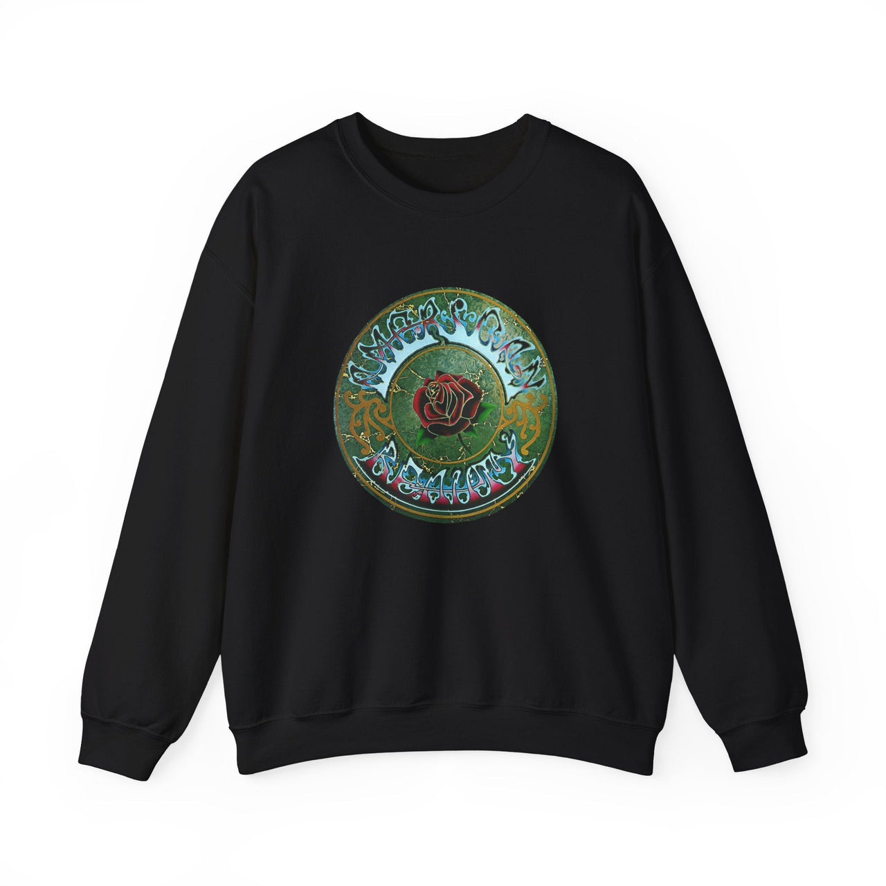 Grateful Dead American Beauty (1970) Album Cover Sweatshirt - Music - Harvey Ltd