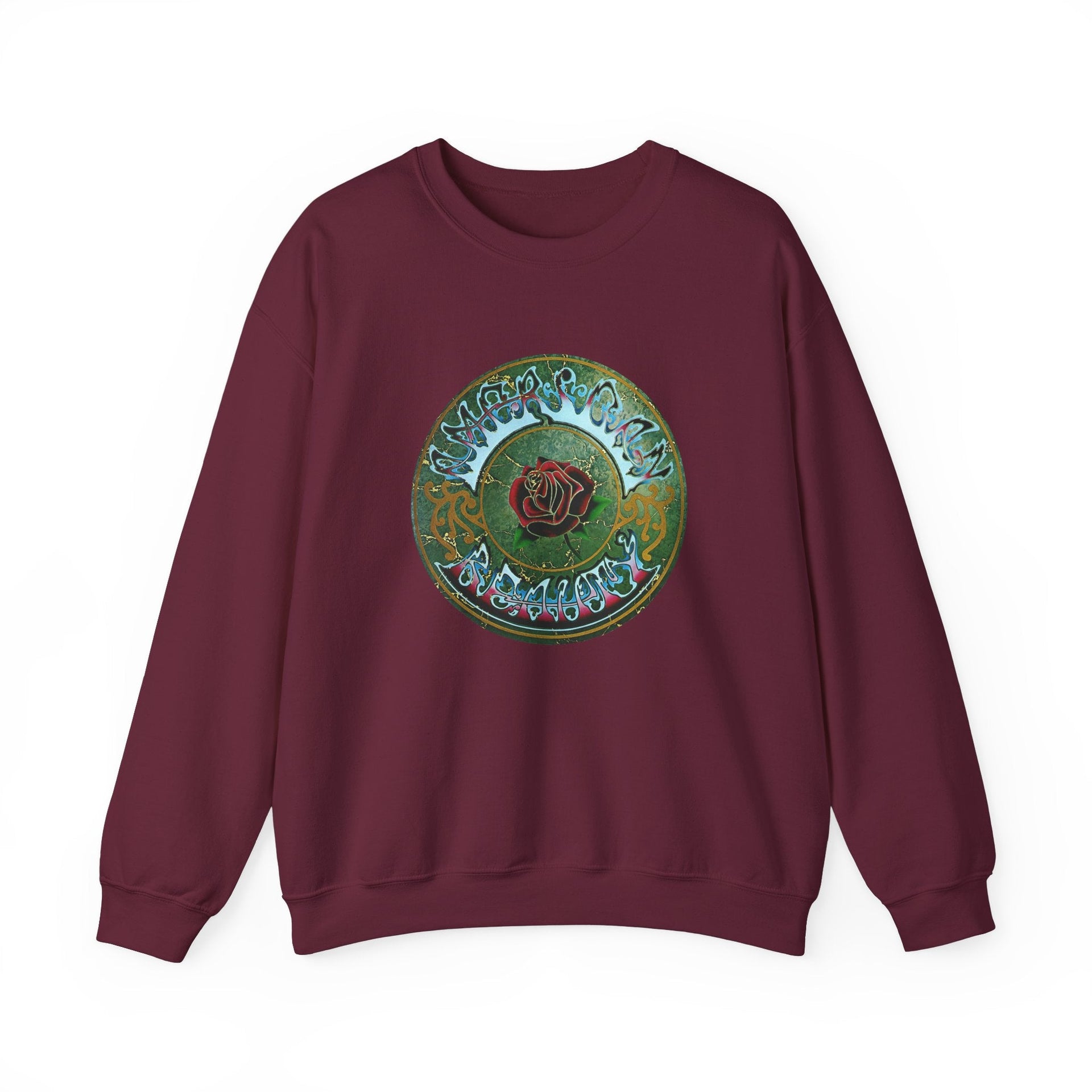 Grateful Dead American Beauty (1970) Album Cover Sweatshirt - Music - Harvey Ltd