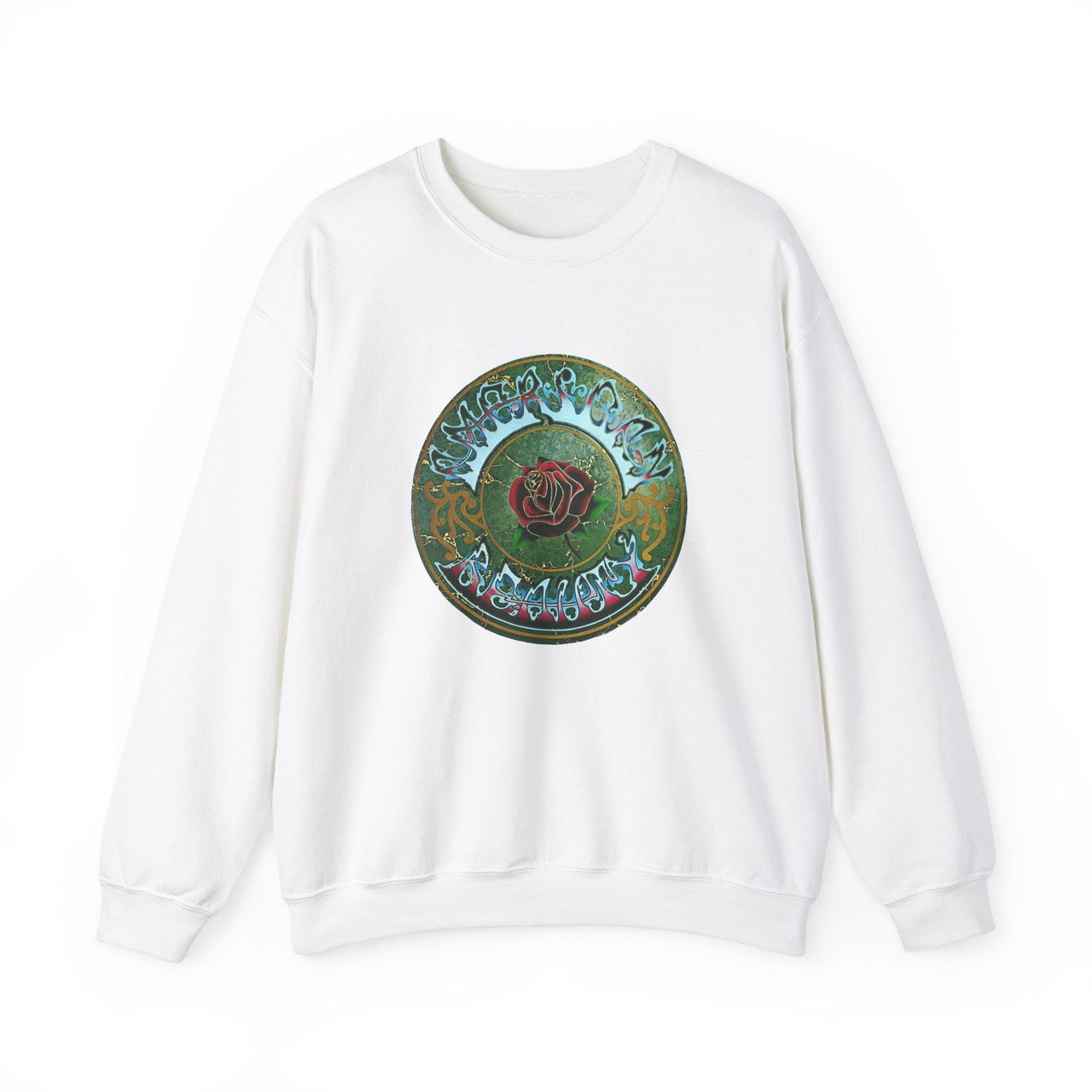 Grateful Dead American Beauty (1970) Album Cover Sweatshirt - Music - Harvey Ltd