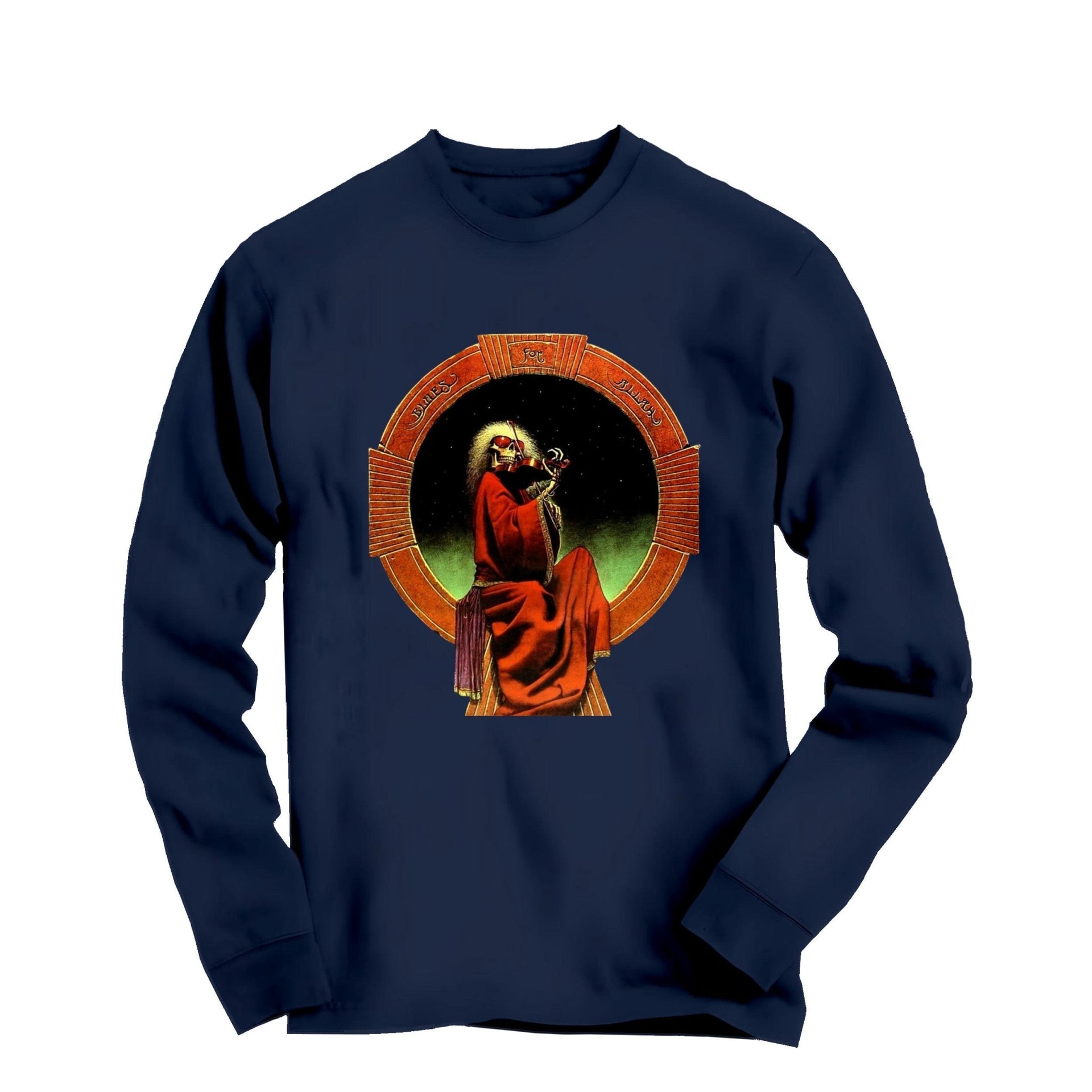 Grateful Dead Blues for Allah (1975) Album Cover Long Sleeve Tee - Clothing - Harvey Ltd