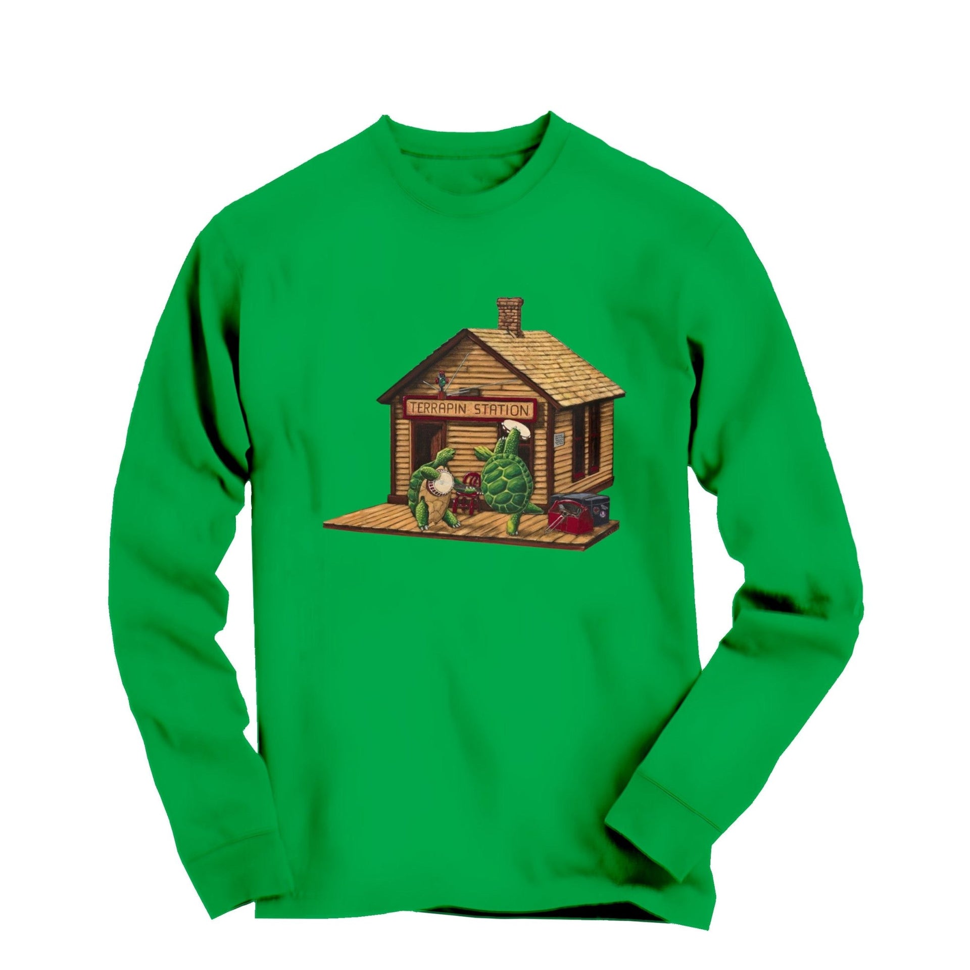 Grateful Dead Terrapin Station (1977) Album Cover Long Sleeve Tee - Long - sleeve - Harvey Ltd