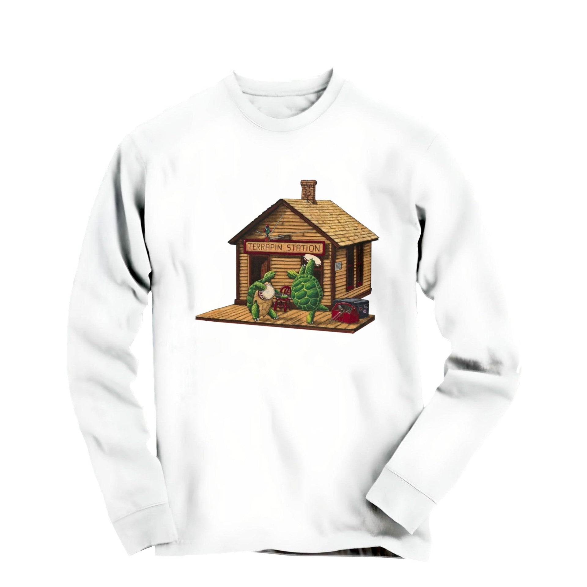 Grateful Dead Terrapin Station (1977) Album Cover Long Sleeve Tee - Long - sleeve - Harvey Ltd