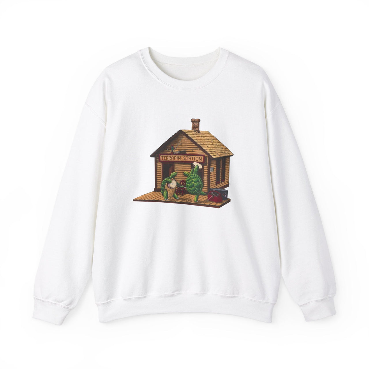 Grateful Dead Terrapin Station (1977) Album Cover Sweatshirt - Music - Harvey Ltd