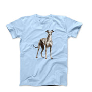Greyhound Illustration T-shirt - Pets & Animals - Harvey Ltd