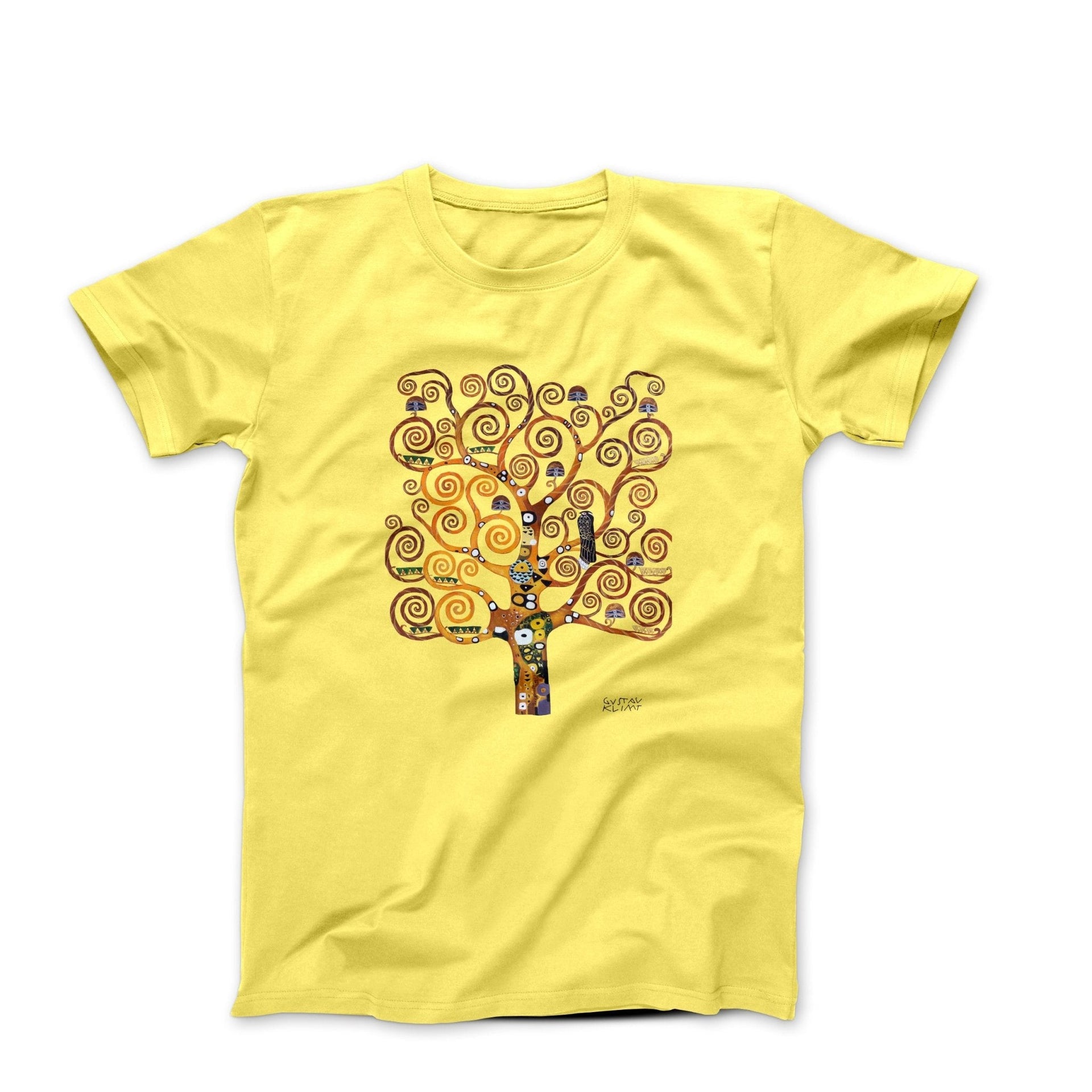 Gustav Klimt Tree of Life (1909) Art T-shirt - Greatest Artists - Harvey Ltd