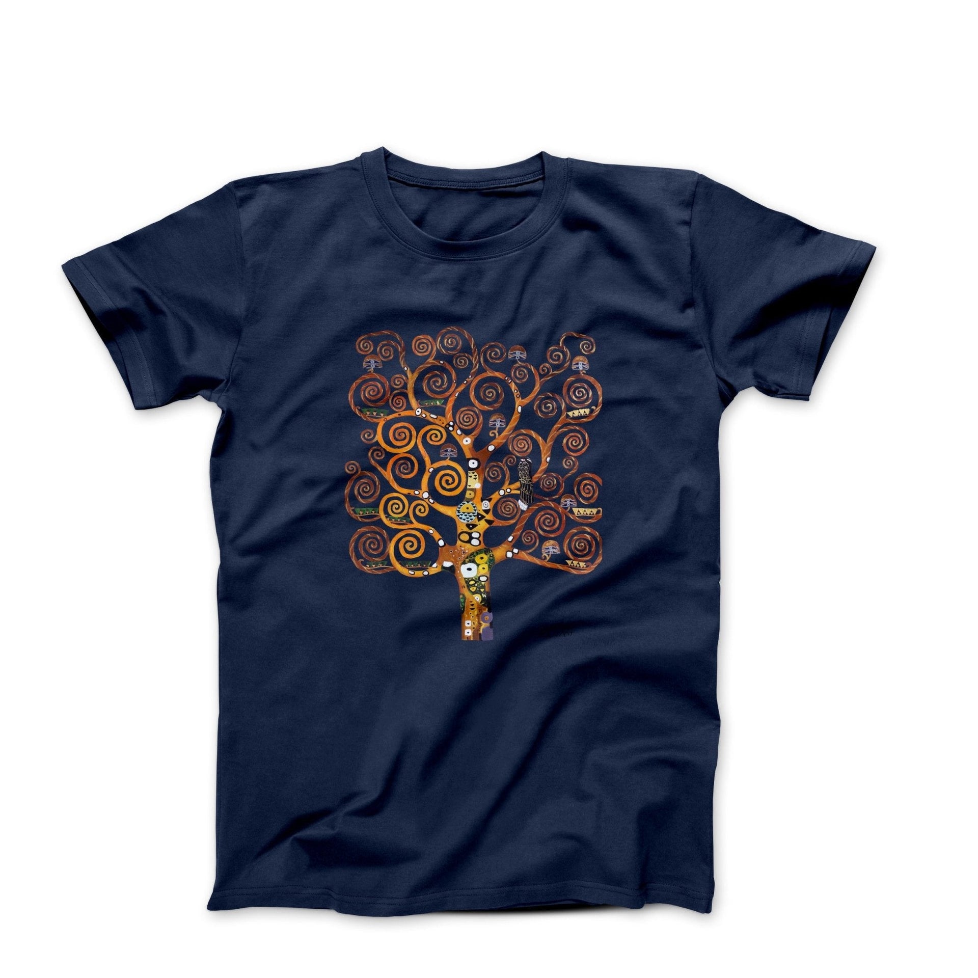 Gustav Klimt Tree of Life (1909) Art T-shirt - Greatest Artists - Harvey Ltd