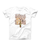 Gustav Klimt Tree of Life (1909) Art T-shirt - Greatest Artists - Harvey Ltd