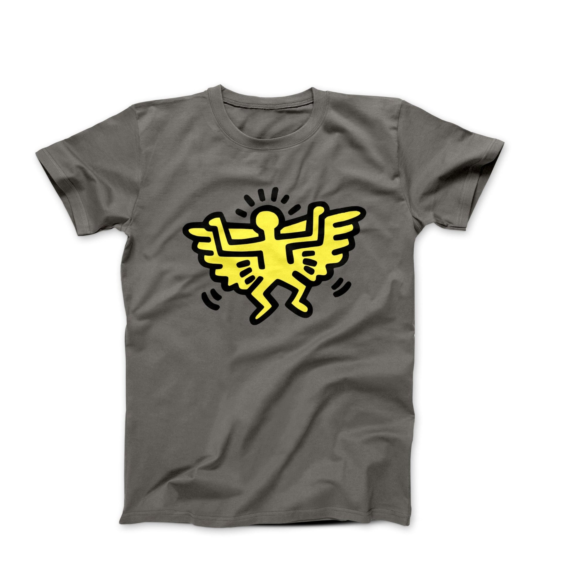 Haring Angel Pop Art T-shirt - Street, Pop & Media Art - Harvey Ltd