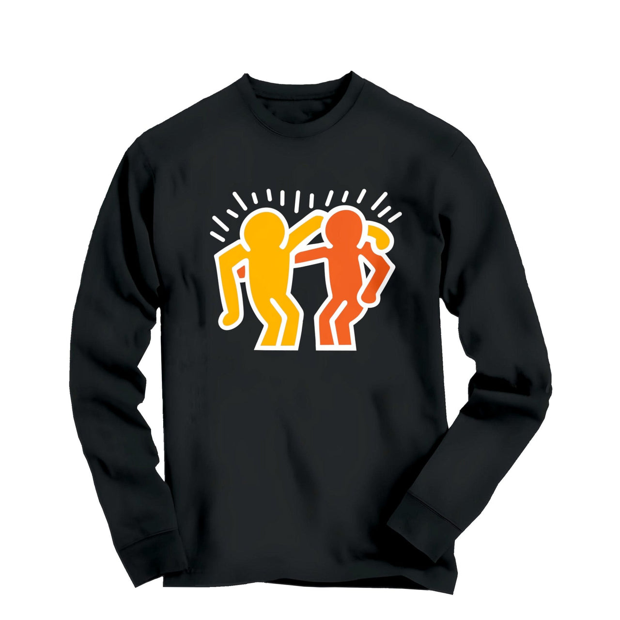 Haring Best Buddies Pop Art Long Sleeve Tee - Clothing - Harvey Ltd