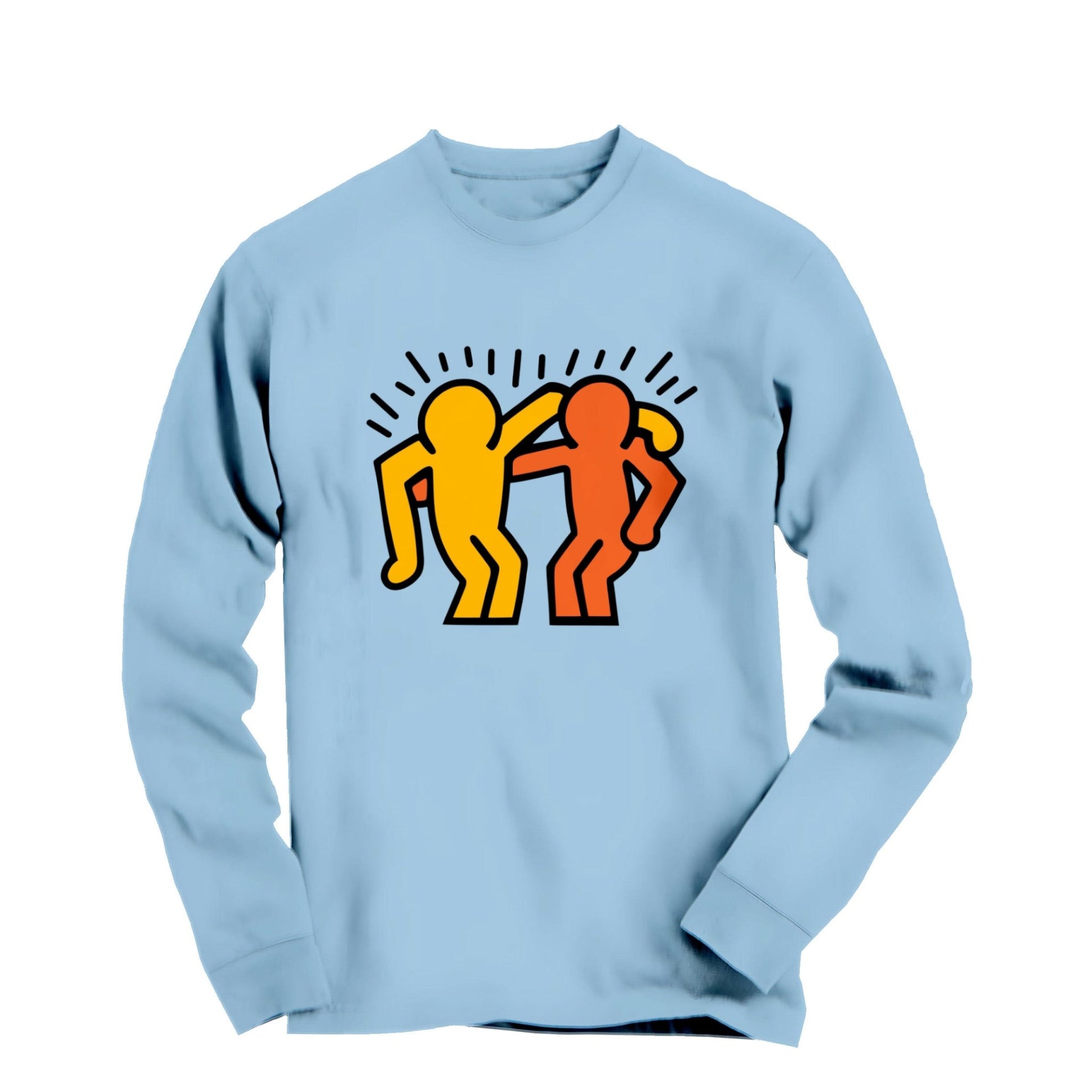 Haring Best Buddies Pop Art Long Sleeve Tee - Clothing - Harvey Ltd