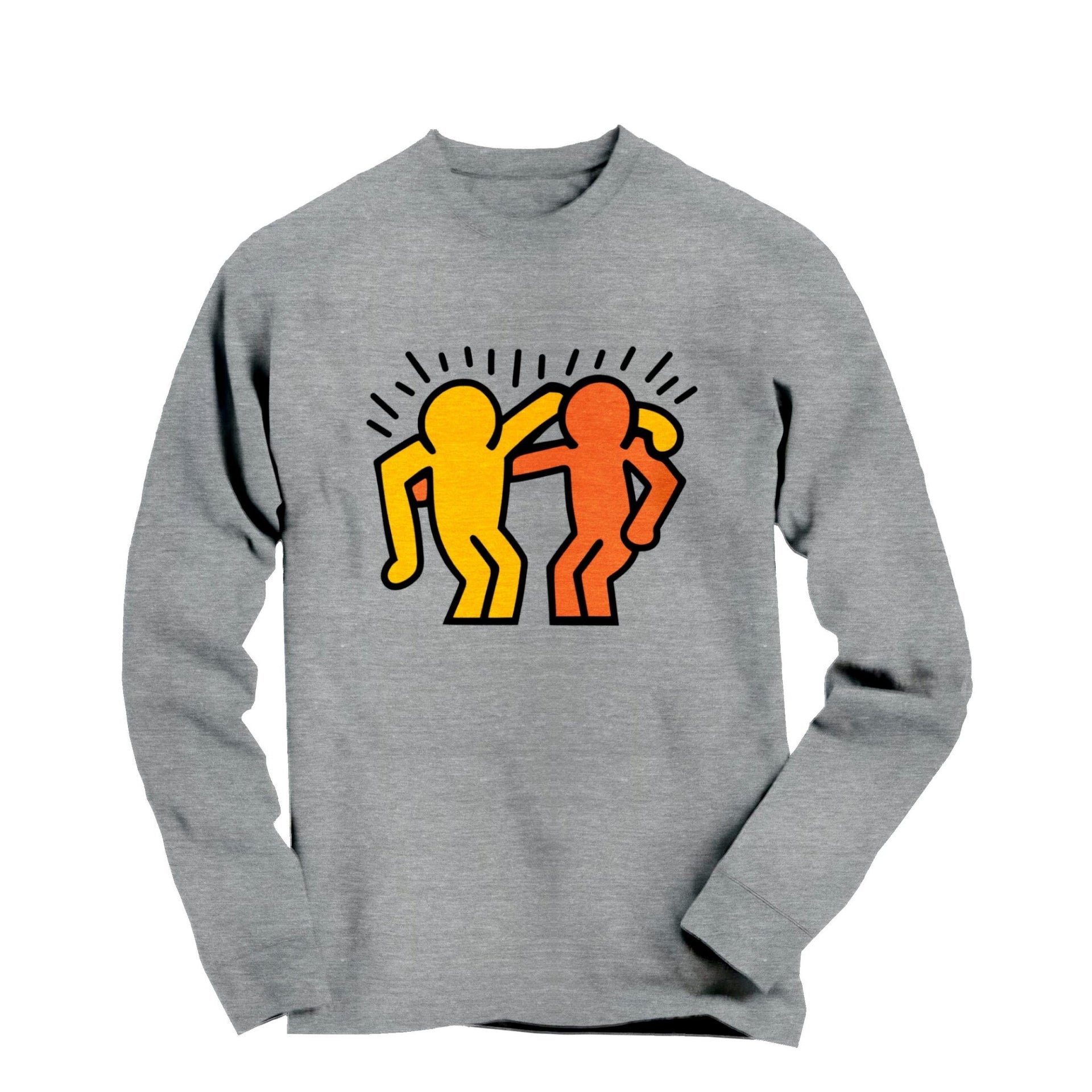 Haring Best Buddies Pop Art Long Sleeve Tee - Clothing - Harvey Ltd