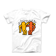 Haring Best Buddies Pop Art T - shirt - Clothing - Harvey Ltd