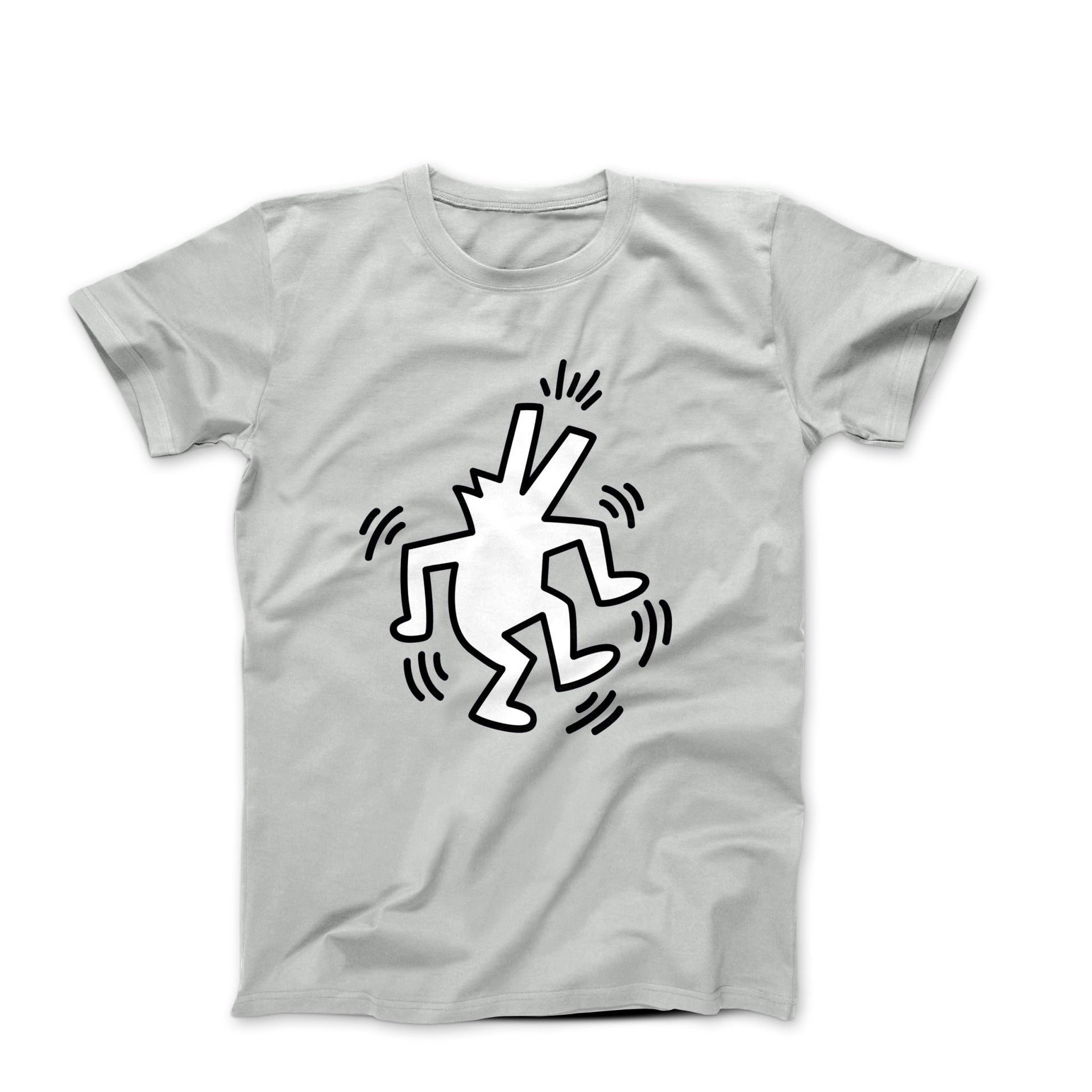 Haring Dancing Dog (1990) Pop Art T - shirt - Clothing - Harvey Ltd