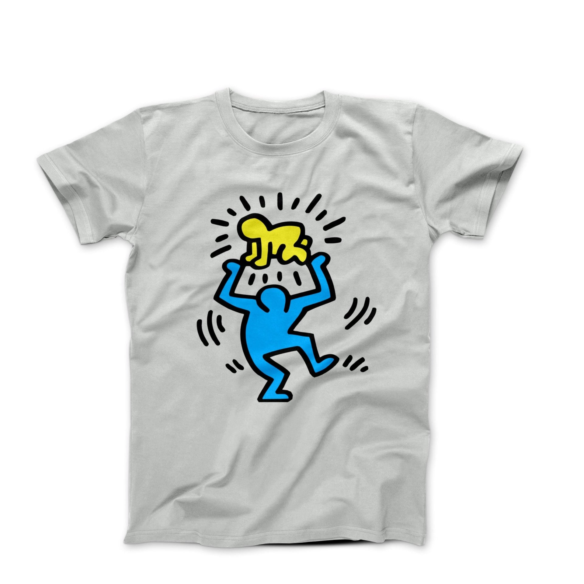 Haring Fatherhood (1988) Pop Art T - shirt - Clothing - Harvey Ltd